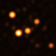 Imagen para el artículo titulado Consiguen capturar a varias estrellas moviéndose alrededor del agujero negro supermasivo de nuestra galaxia